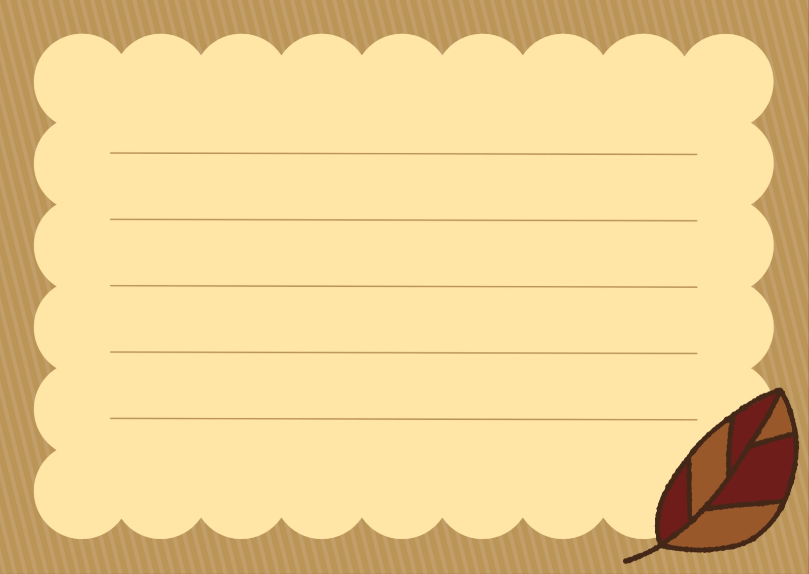 한 장의 추억 엽서 카드