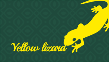 옐로우 도마뱀 명함