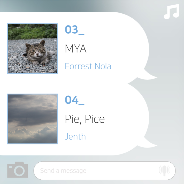 플레이리스트(메신저ver.)