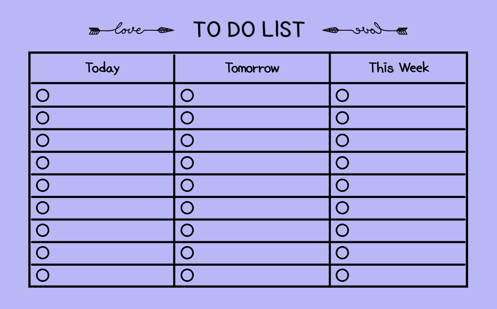 TO DO LIST 굿노트