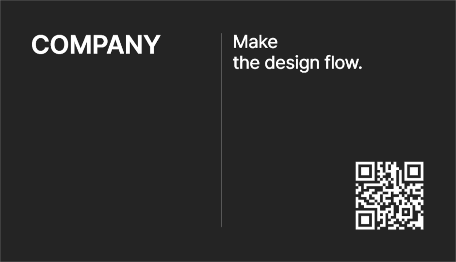 심플 비즈니스 디지털명함