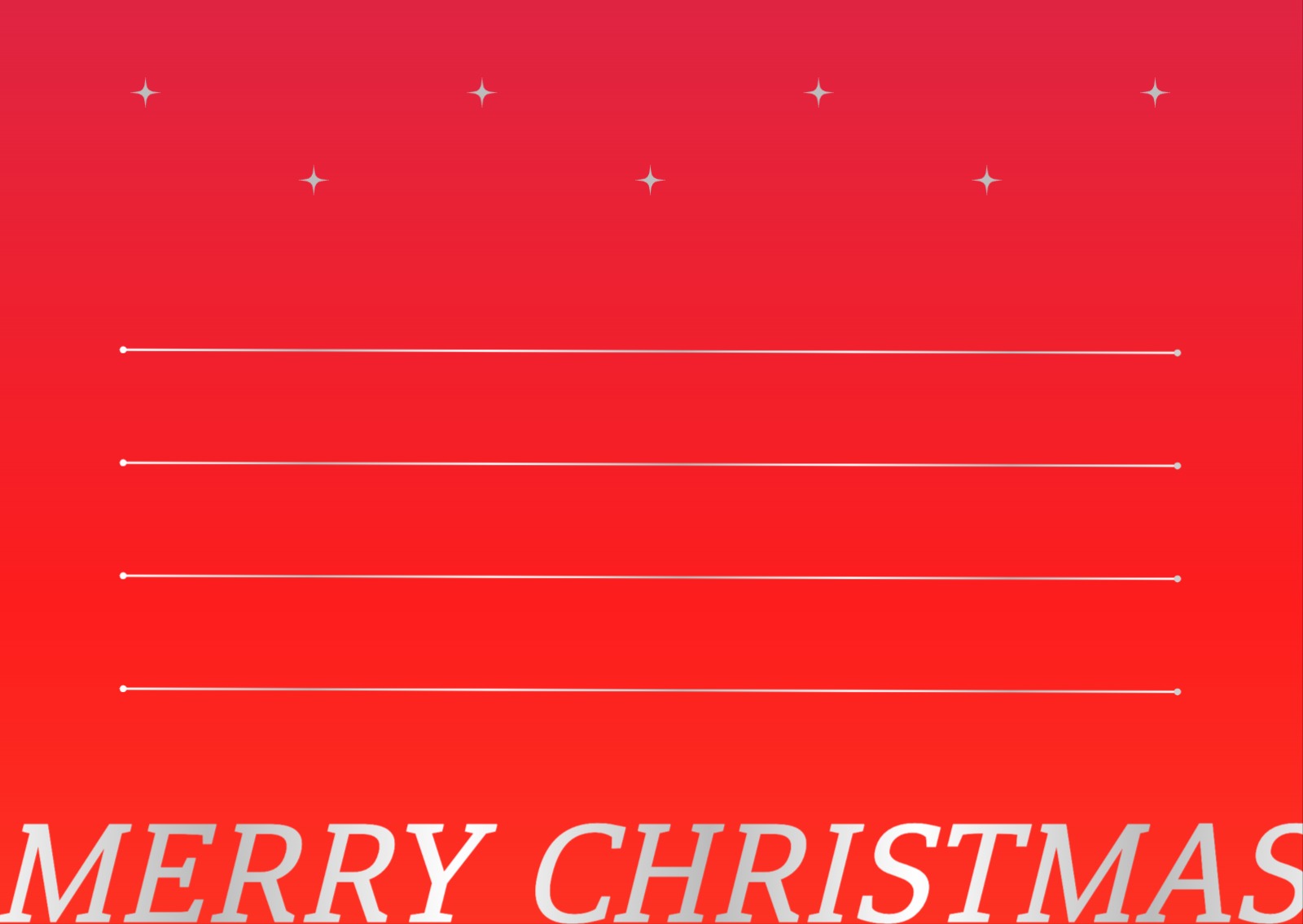 메리 크리스마스 성탄절 엽서 카드 