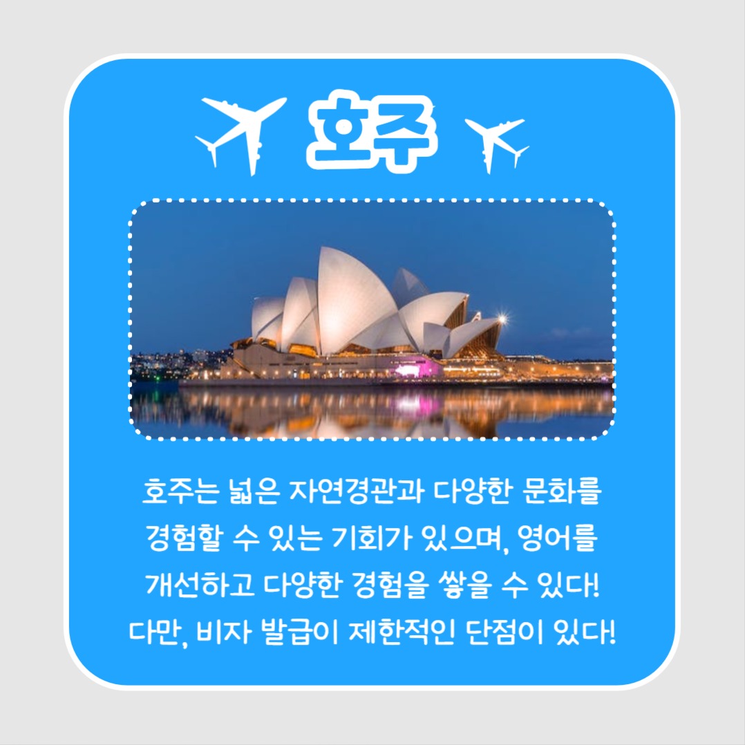 워킹홀리데이 (카드뉴스)