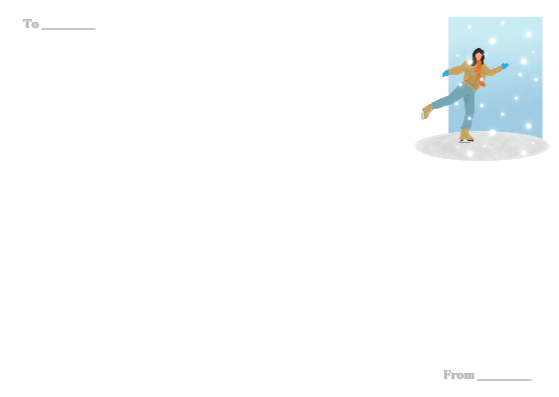 기다리던 겨울 엽서