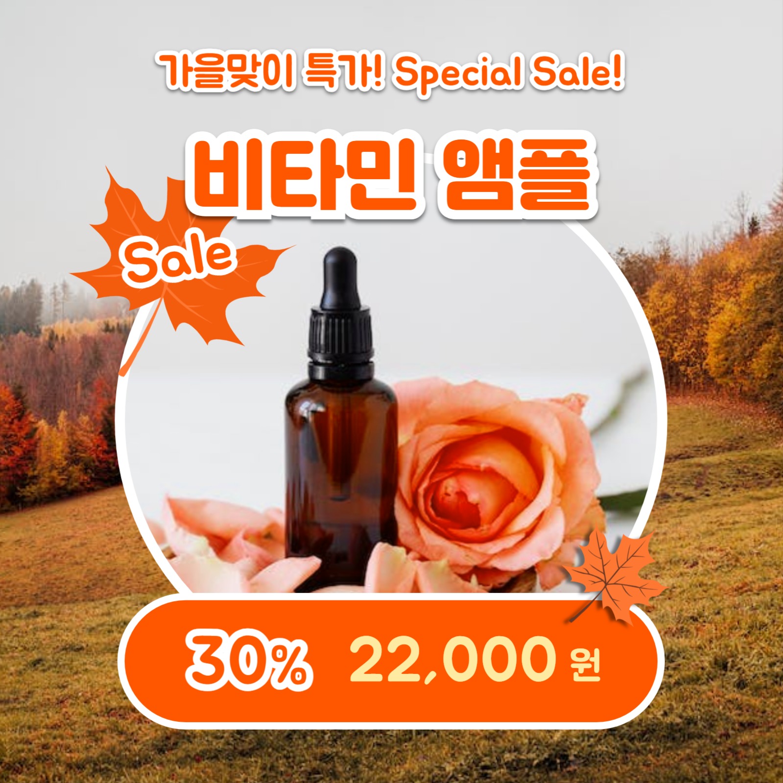 가을맞이 특별할인 (카드뉴스)