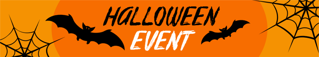 할로윈 이벤트 웹 배너 가로