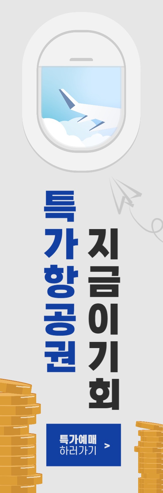 특가항공권 예매