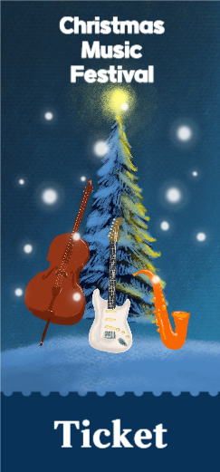크리스마스 뮤직 페스티발 티켓