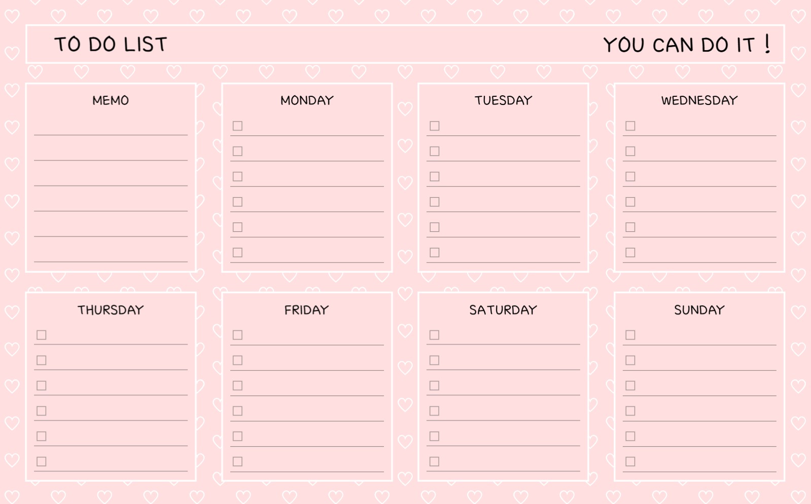 굿노트속지 TO DO LIST