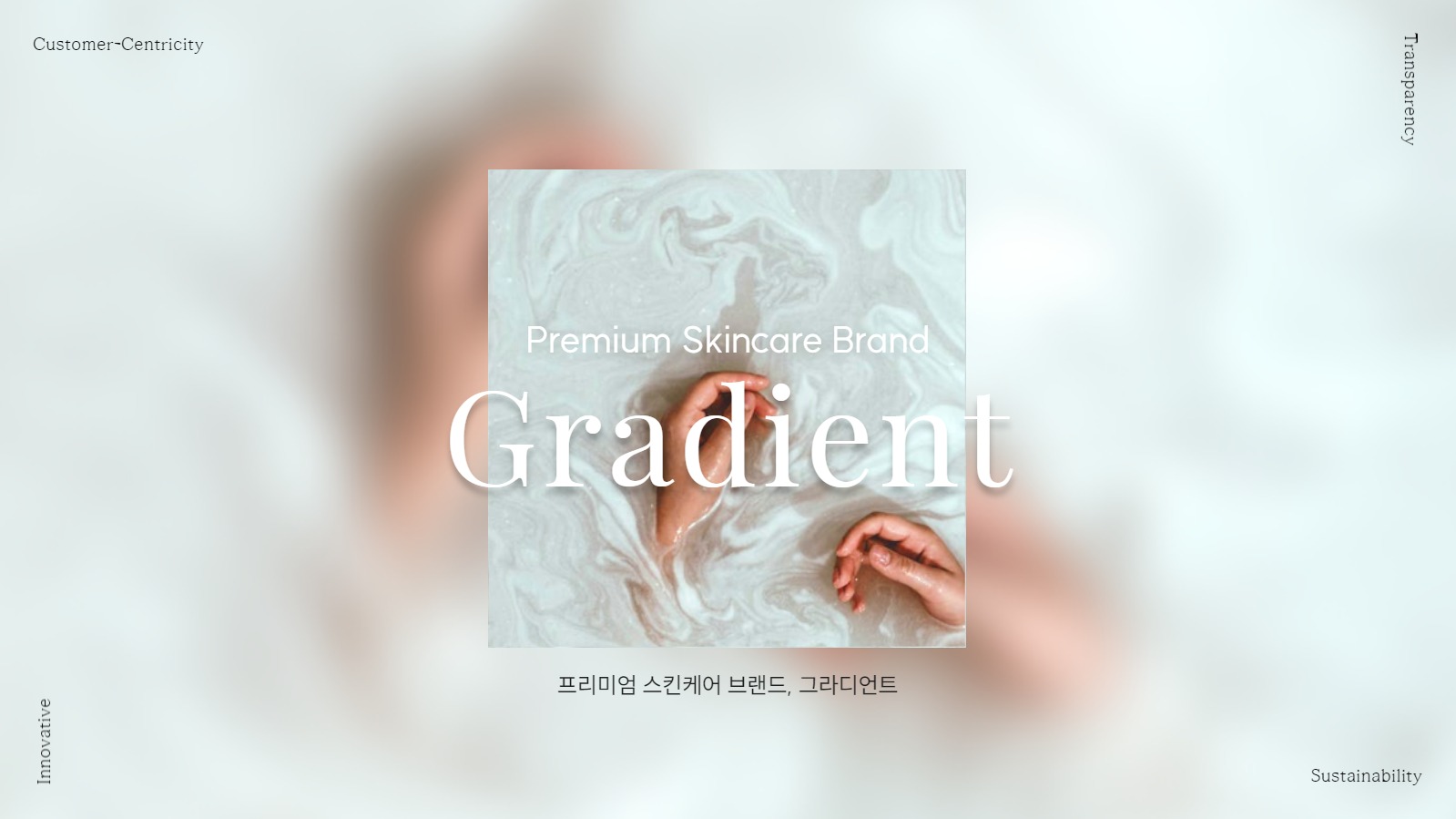 심플한 브랜드/회사 소개서