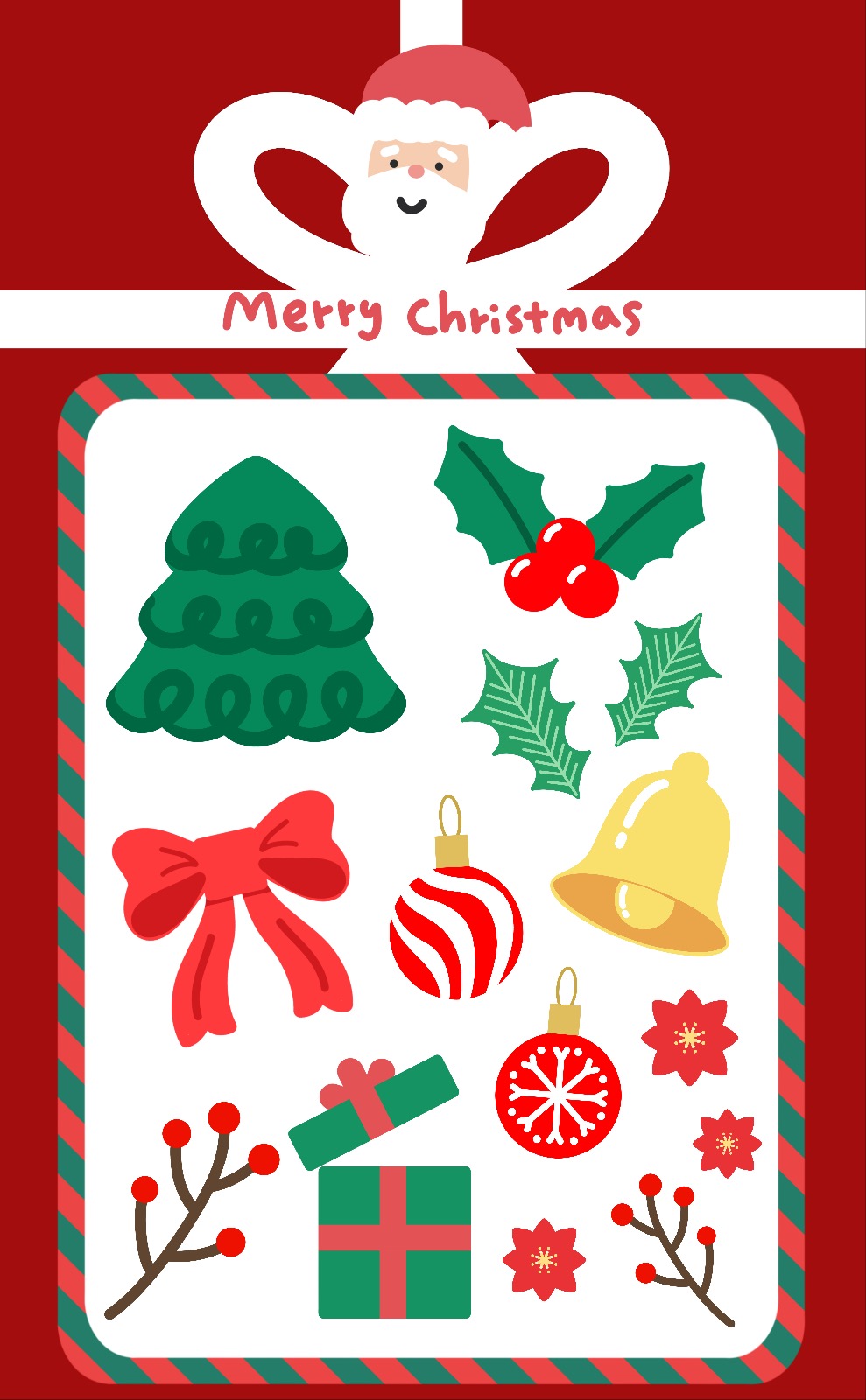 크리스마스 스티커
