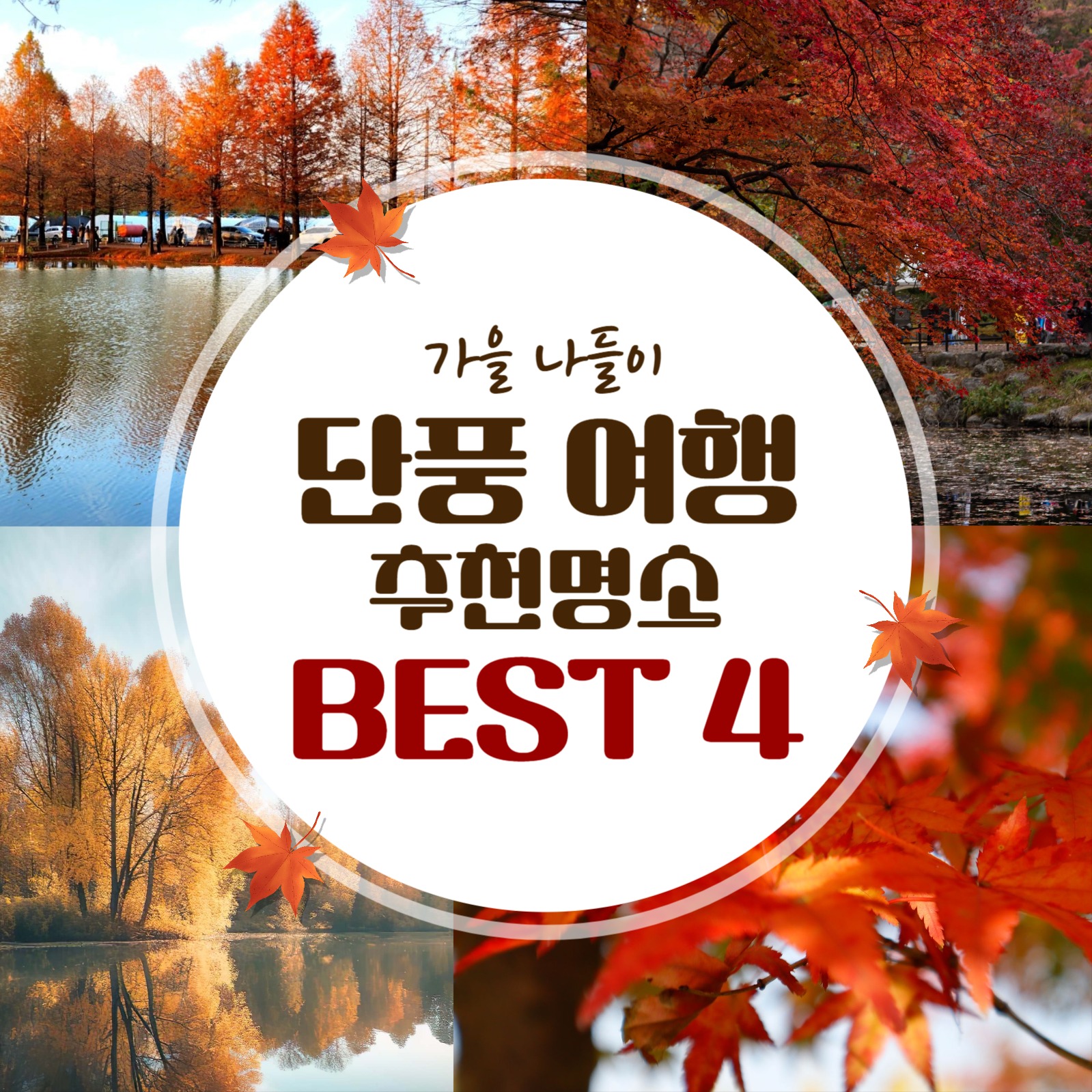 가을 단풍 추천 명소