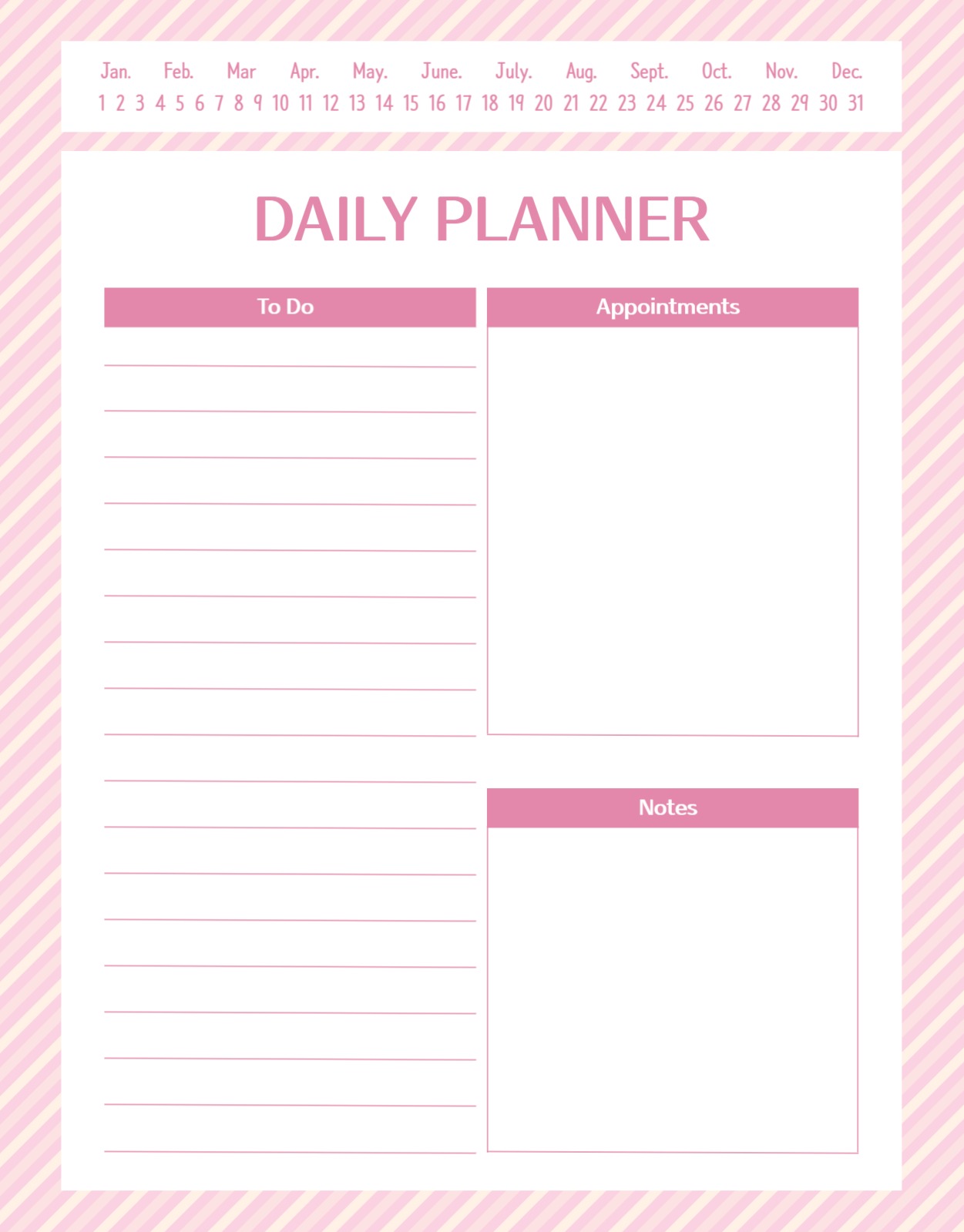 Daily planner 굿노트