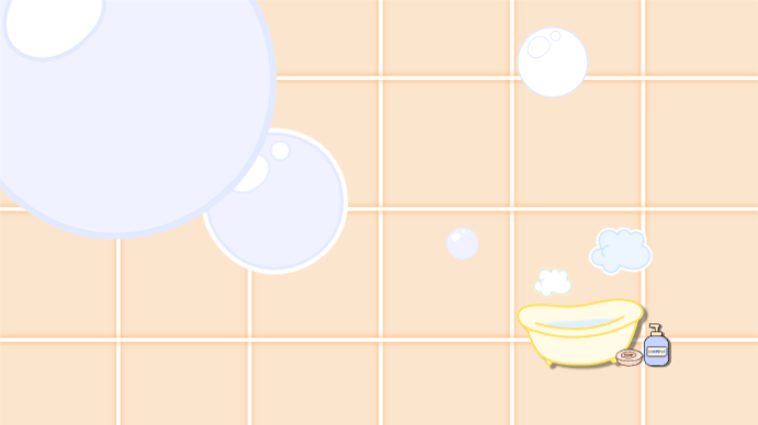 목욕은 즐거워 PC 배경 화면