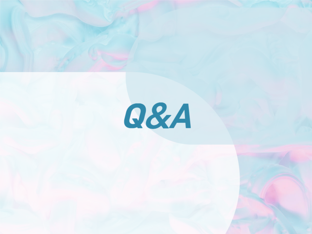 시원한 느낌의 프레젠테이션