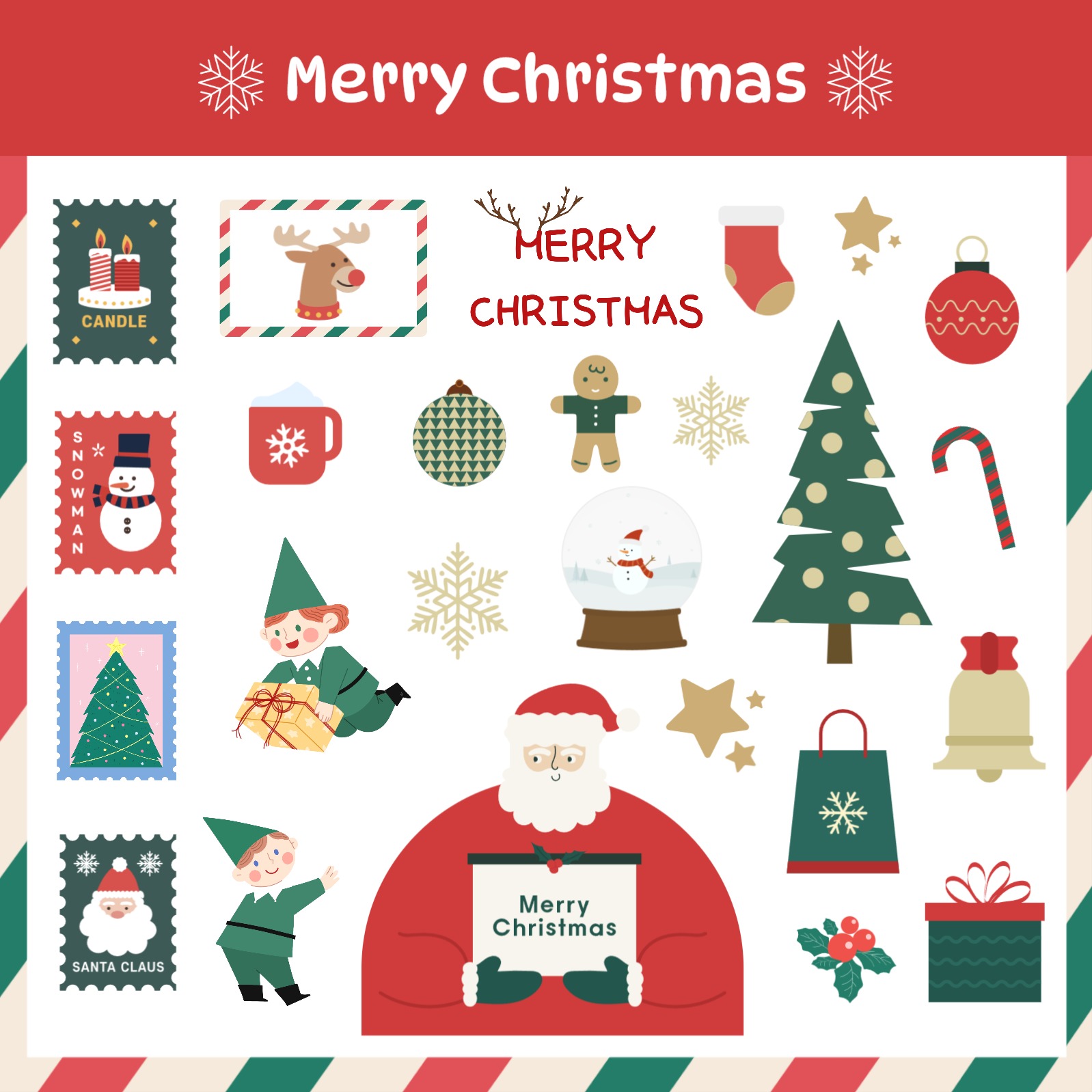 크리스마스 다이어리 다꾸 스티커