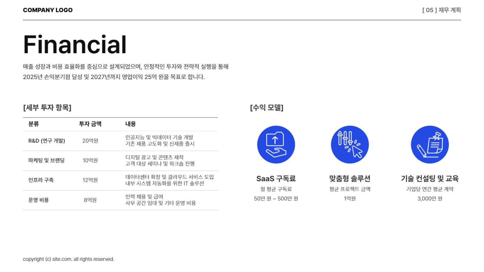 비즈니스 사업계획서