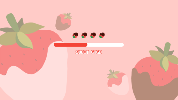 초코딸기 배경화면