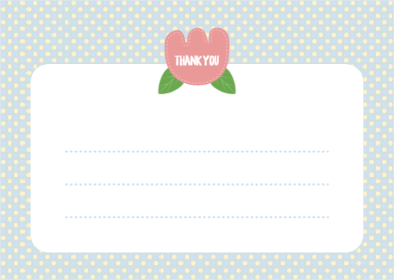 선생님 감사합니다 감사 카드 엽서