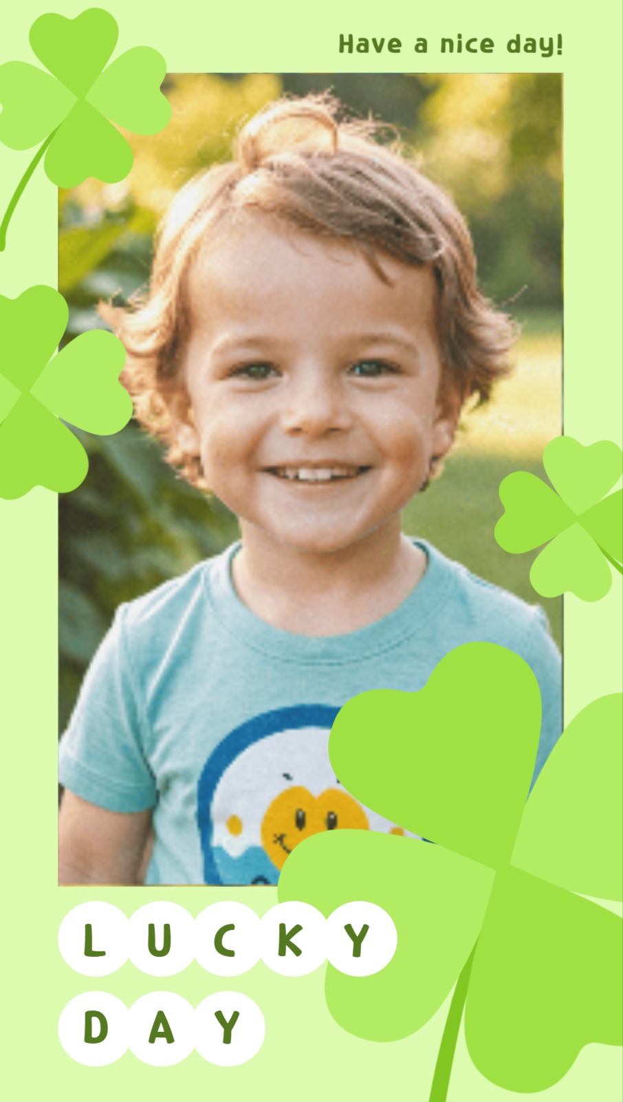 네잎클로버 포토카드