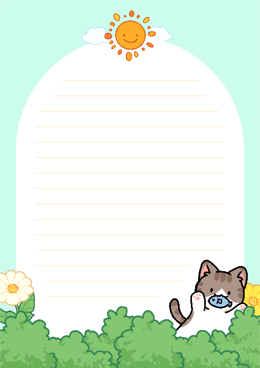 고양이의 산책 편지