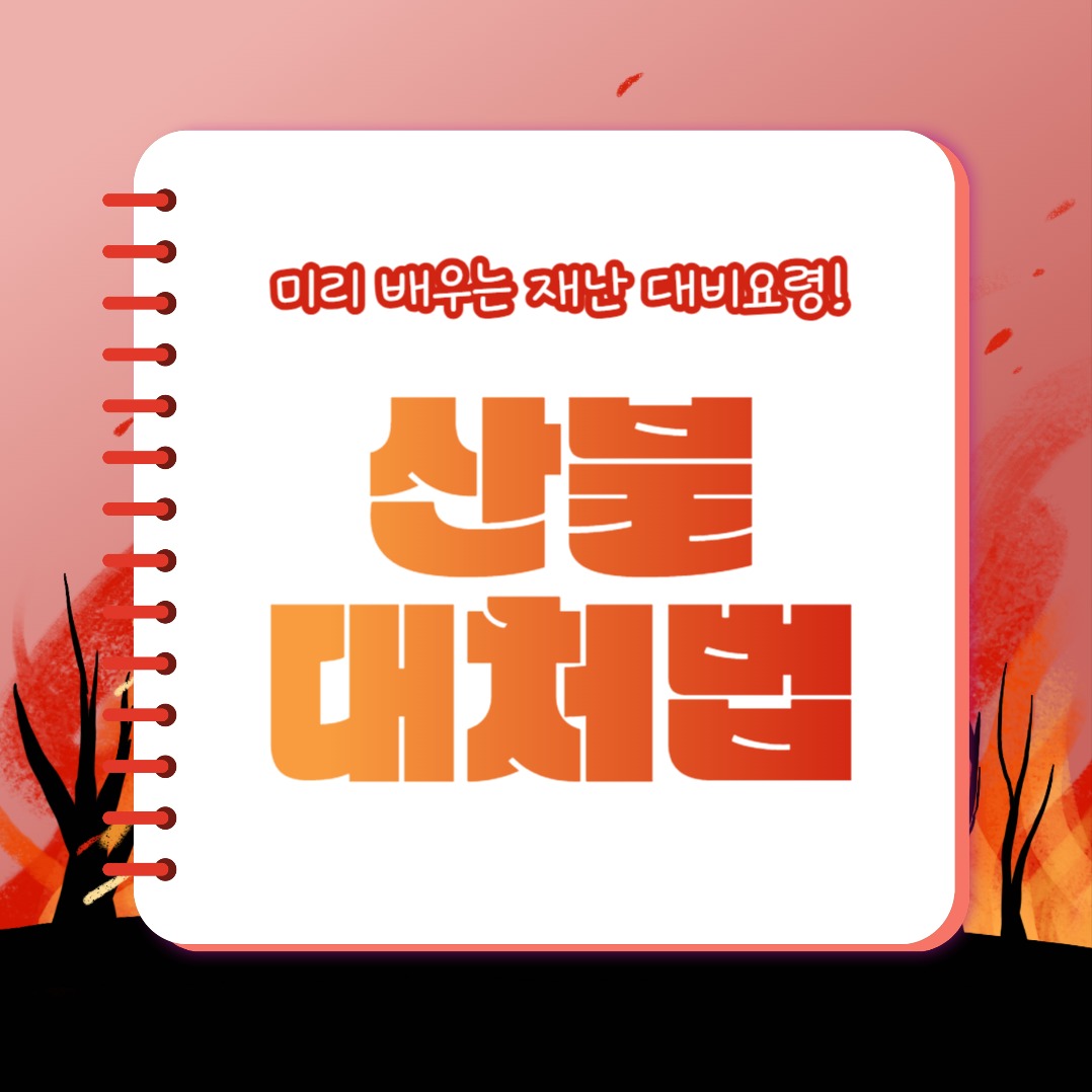 산불 대처법 (카드뉴스)