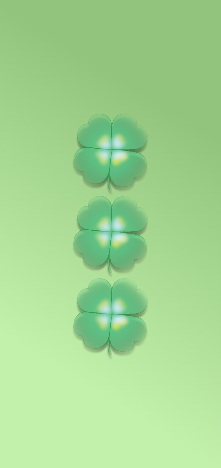 행운의 네잎클로버행운의 네잎클로버