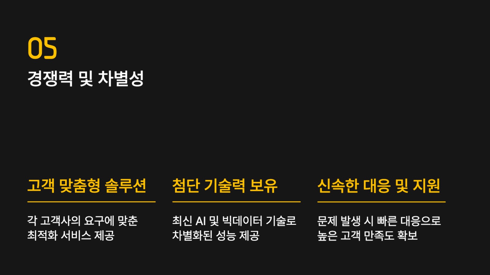 회사소개서 PPT