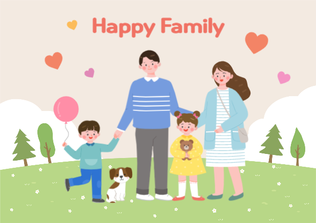 가족일러스트