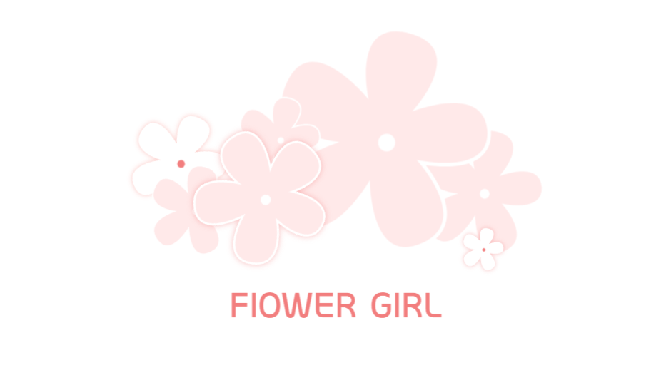 꽃집 아가씨 명함