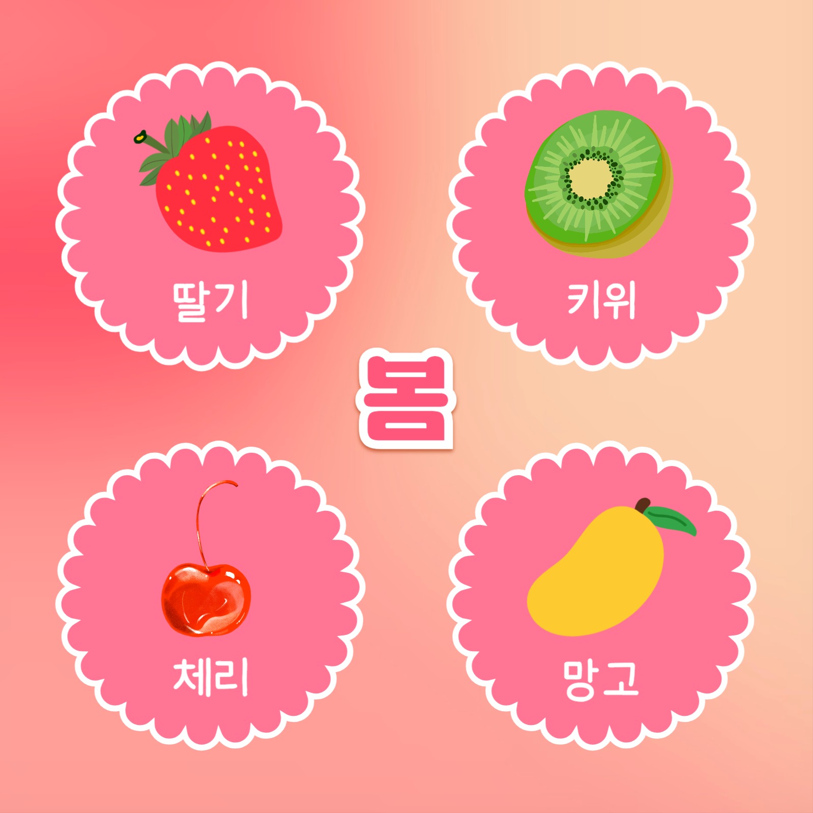 사계절 제철과일 (카드뉴스)