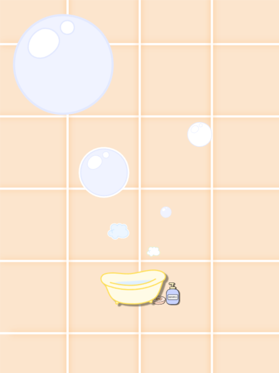 목욕은 즐거워 아이패드 배경 화면