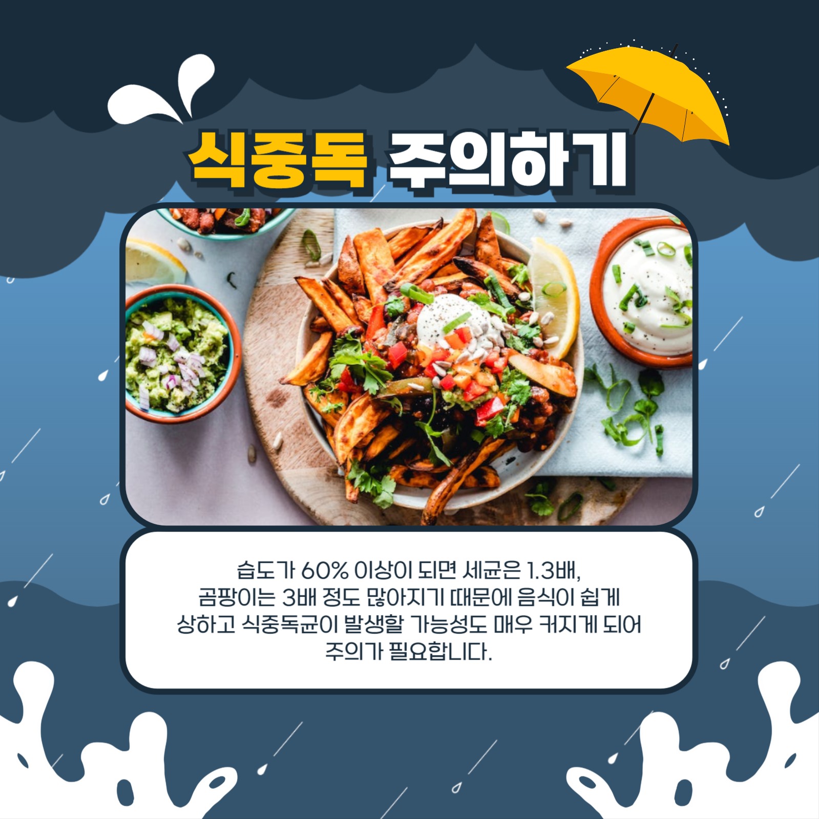 장마철 피해 예방법 카드뉴스