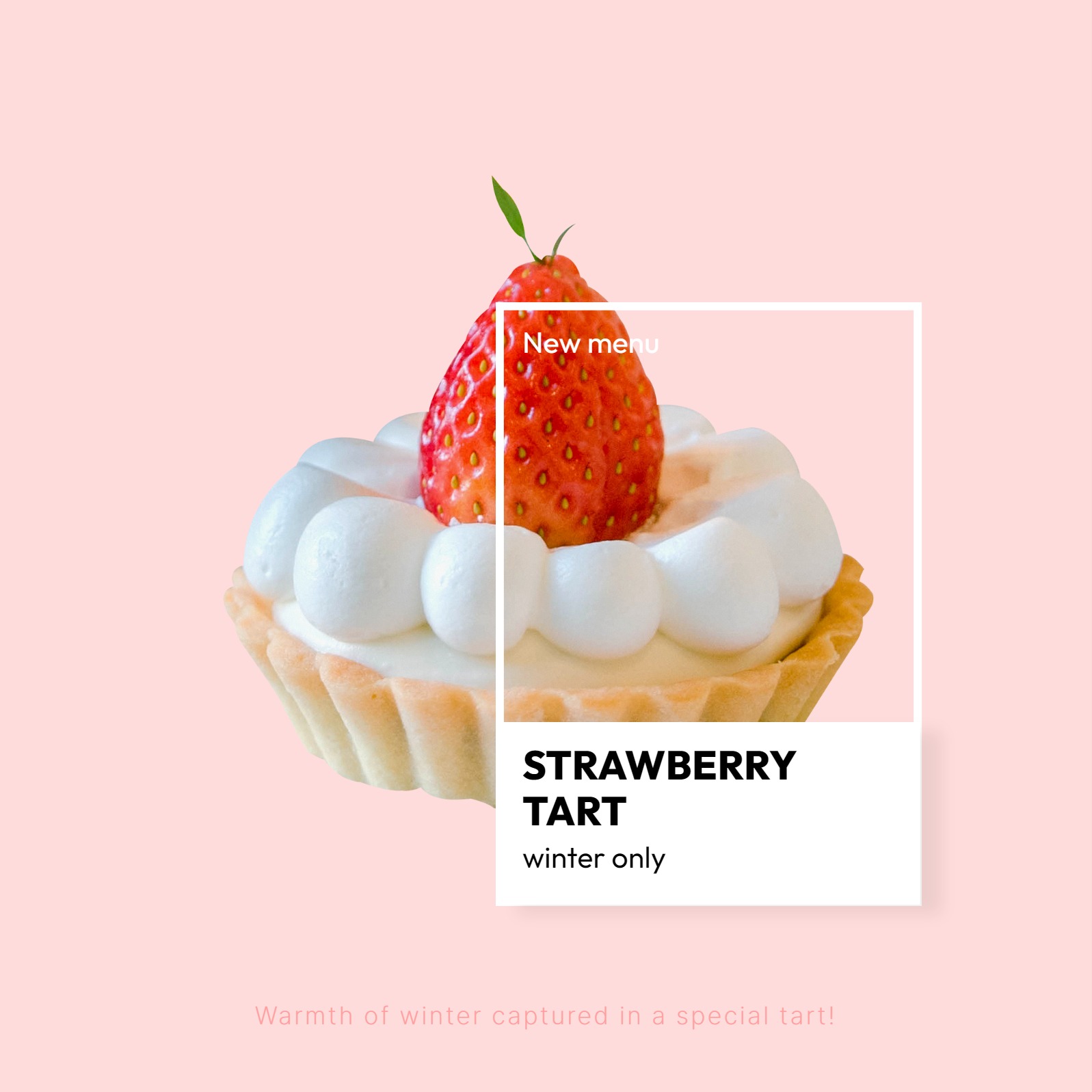 디저트 홍보 이미지