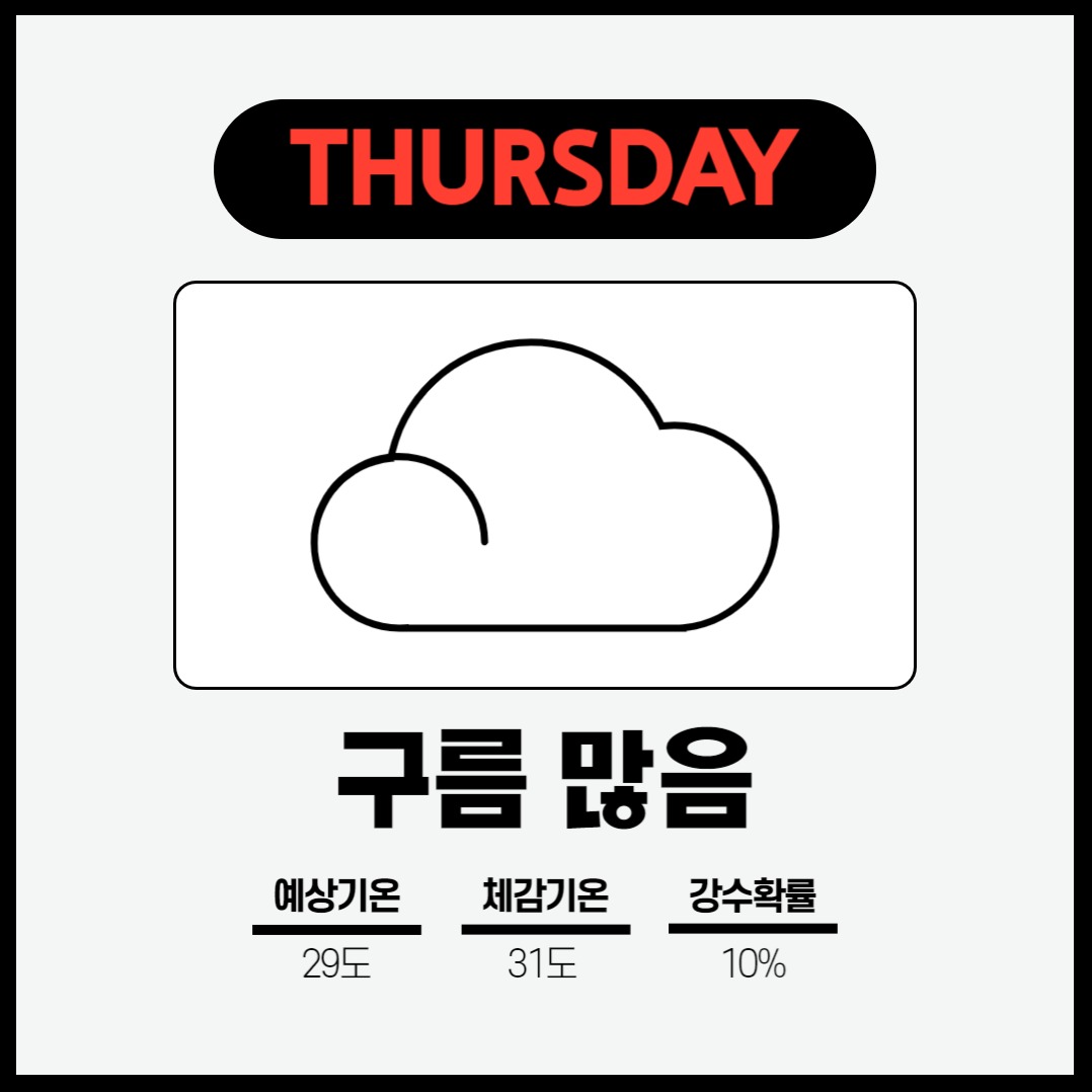 일기예보 카드뉴스