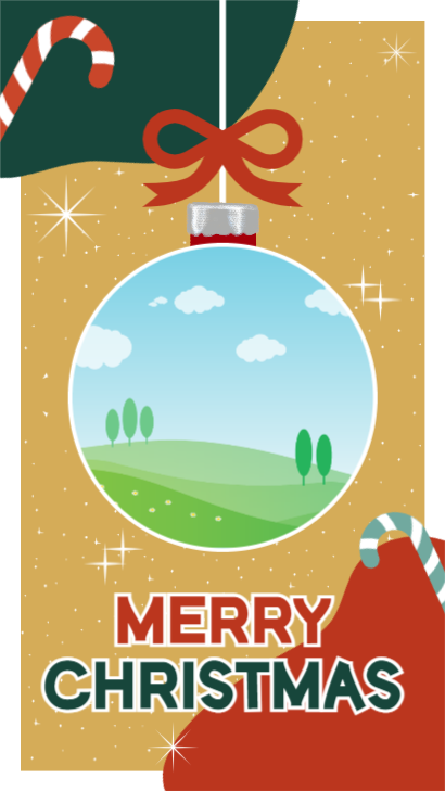 크리스마스 인스타 스토리 프레임