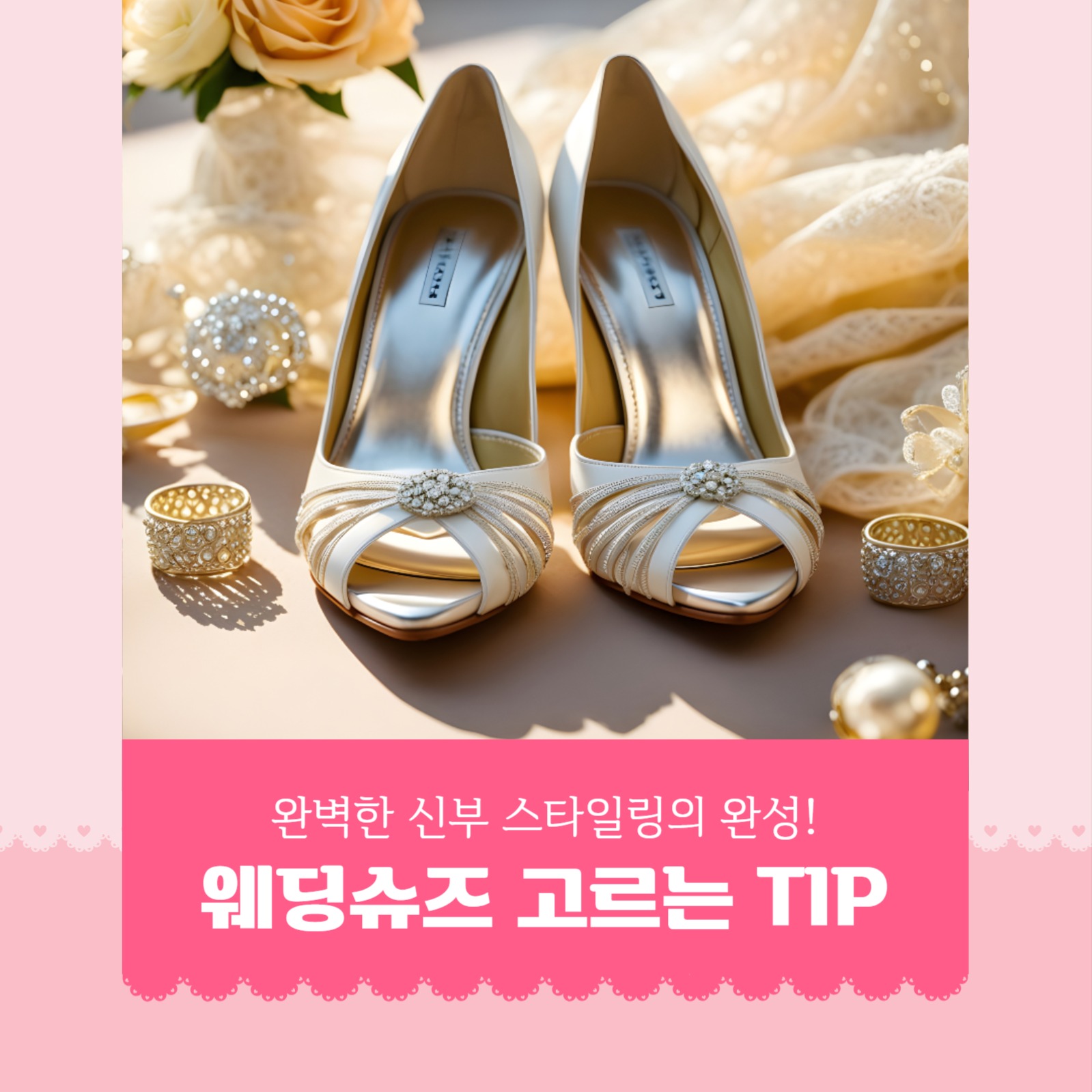 웨딩슈즈고르는 팁
