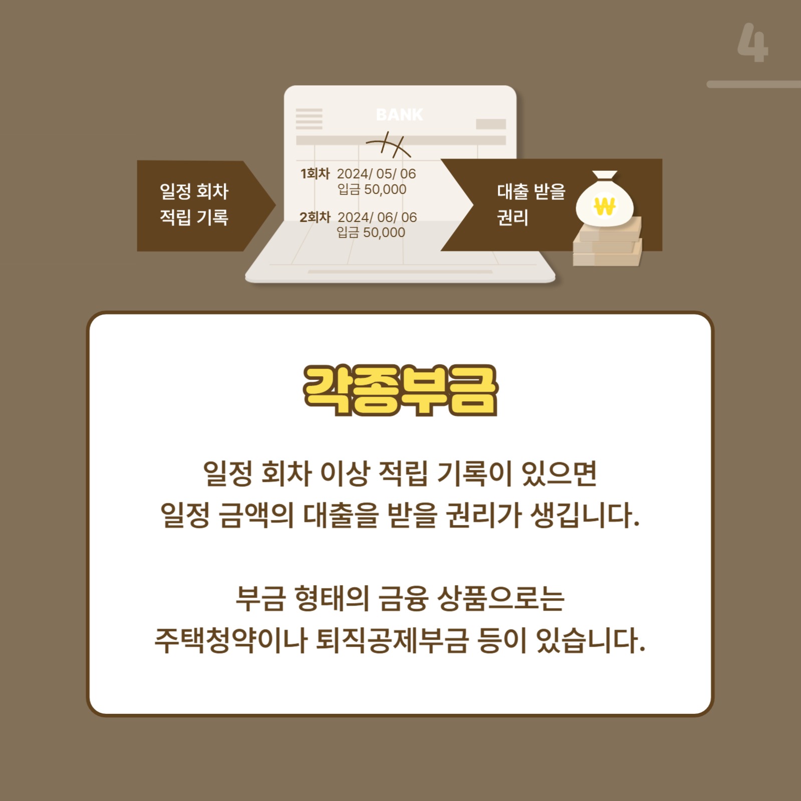 적금의 종류 알아보기