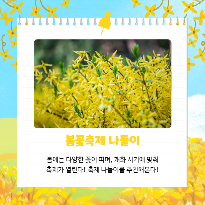 봄에는 봄꽃여행 (카드뉴스)