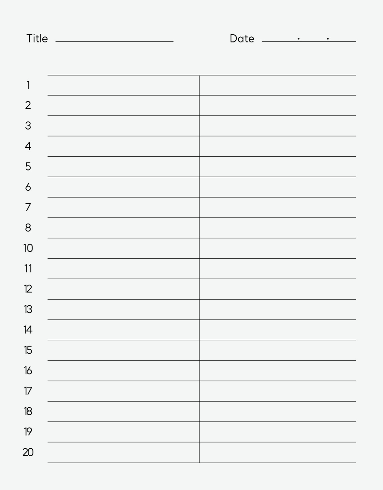 좌우 분할 필기 노트