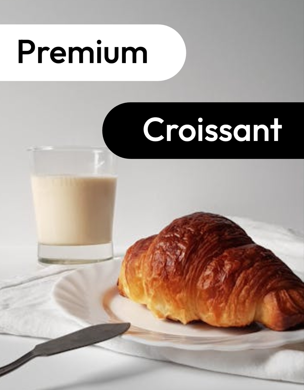 프리미엄 크루아상 냉동 생지