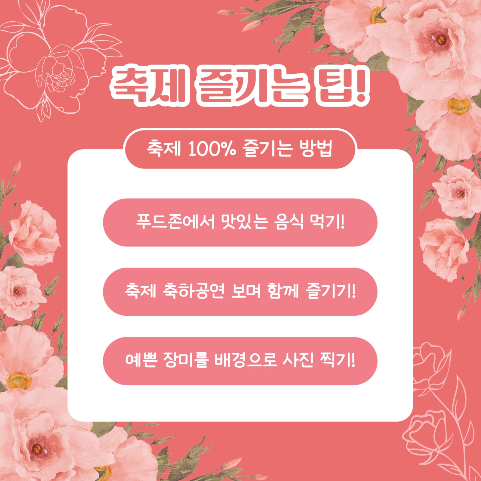 장미축제 알아보기 카드뉴스