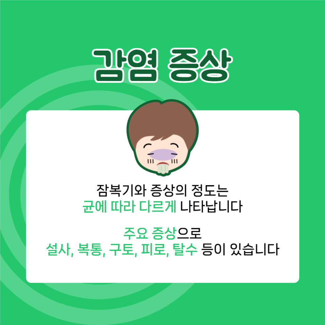 여름철 식중독 예방하기 카드뉴스