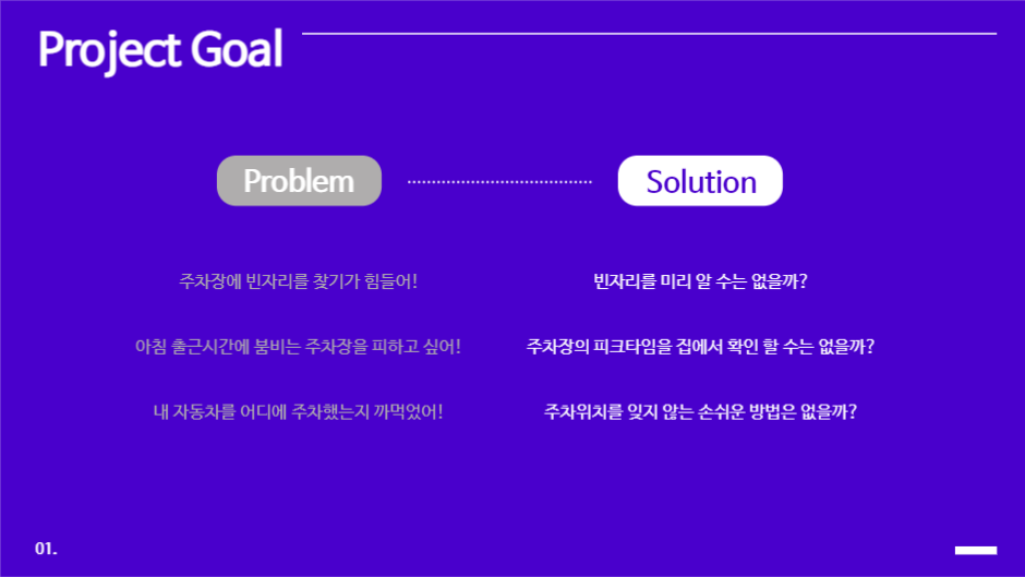 편리한 주차 관리 프레젠테이션