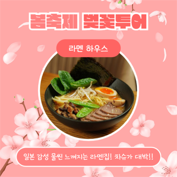 봄축제 벚꽃투어 (카드뉴스)