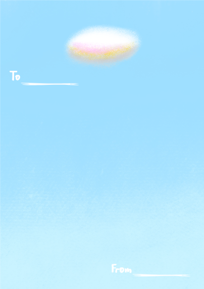 구름조각편지지