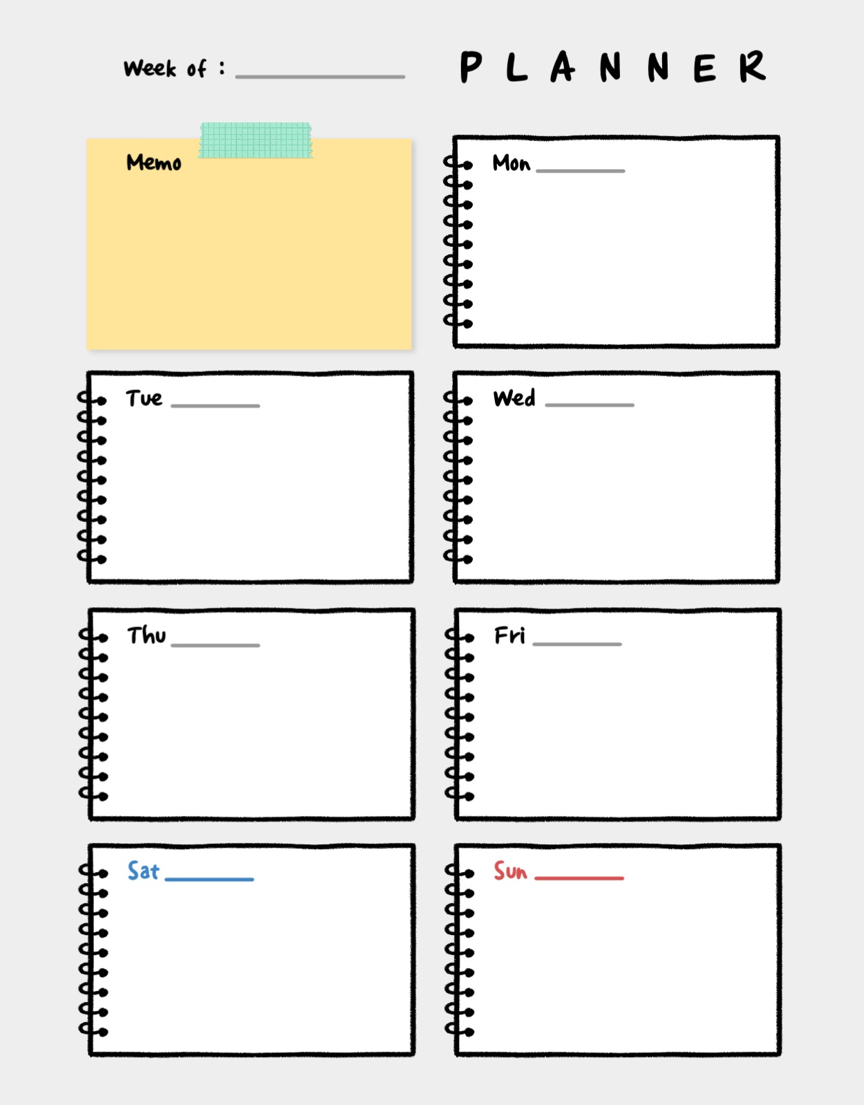 스케치북 플래너