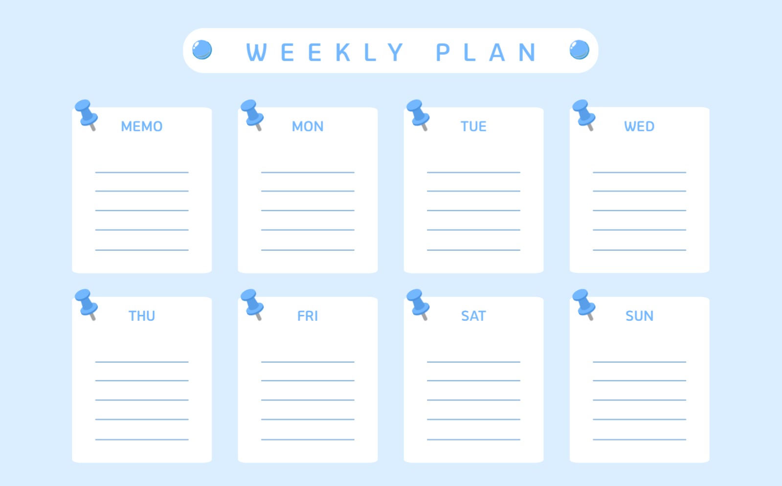 만년 위클리 플래너 굿노트 양식