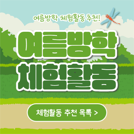 여름방학 체험활동 (카드뉴스)