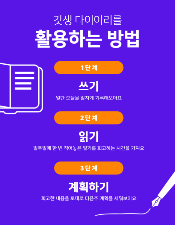 갓생 다이어리 기획전